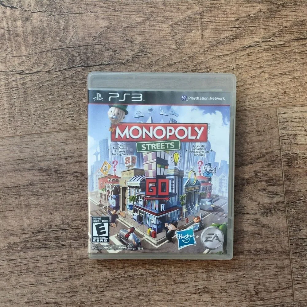 Monopoly Streets PS3 PlayStation 3 Board Game Family Game EA (2010)